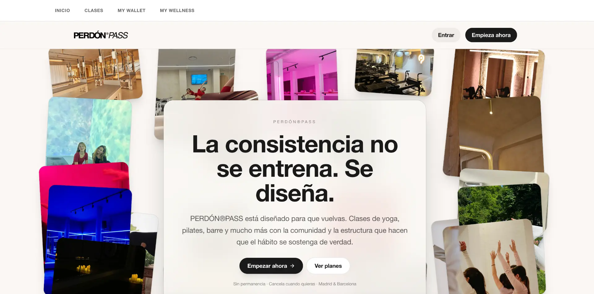 Perdón Pass — Membership platform